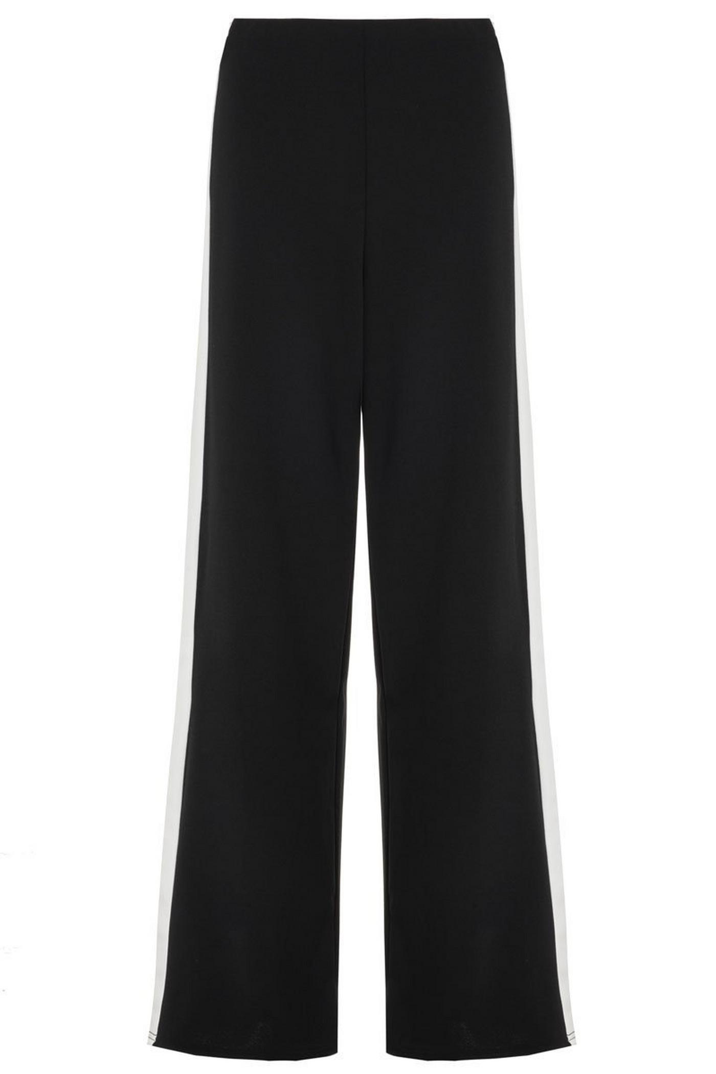 Black Red And Cream Stripe Trousers