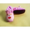 Baby Girl Pink Prewalker Crib Shoes